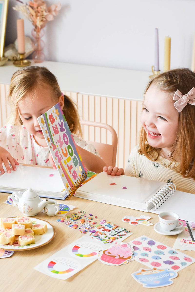 party idea - Sticker trading party