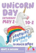 Unicorn Day at Charlie Pickles