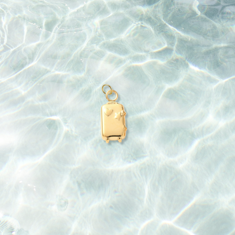 Travel Suitcase Charm