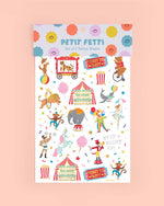 Circus Kids Temporary Tattoos