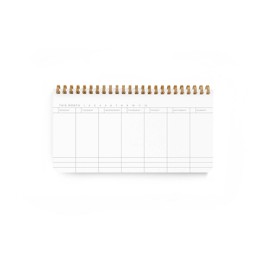 Petite Planner Plaid