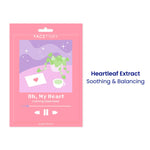 Sheet Face Mask - K-Beauty - Redness Calming - Oh My Heart