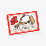 Catapult toy with 4 foam balls