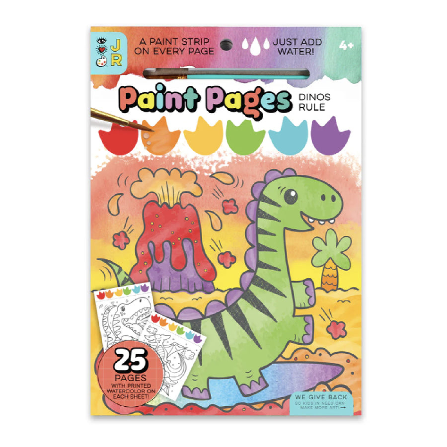 Paint Pages- Dinos Rule