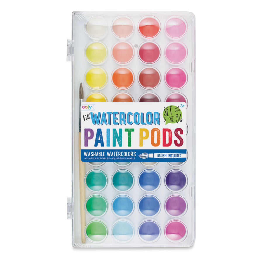 Lil' Watercolor Paint Pods