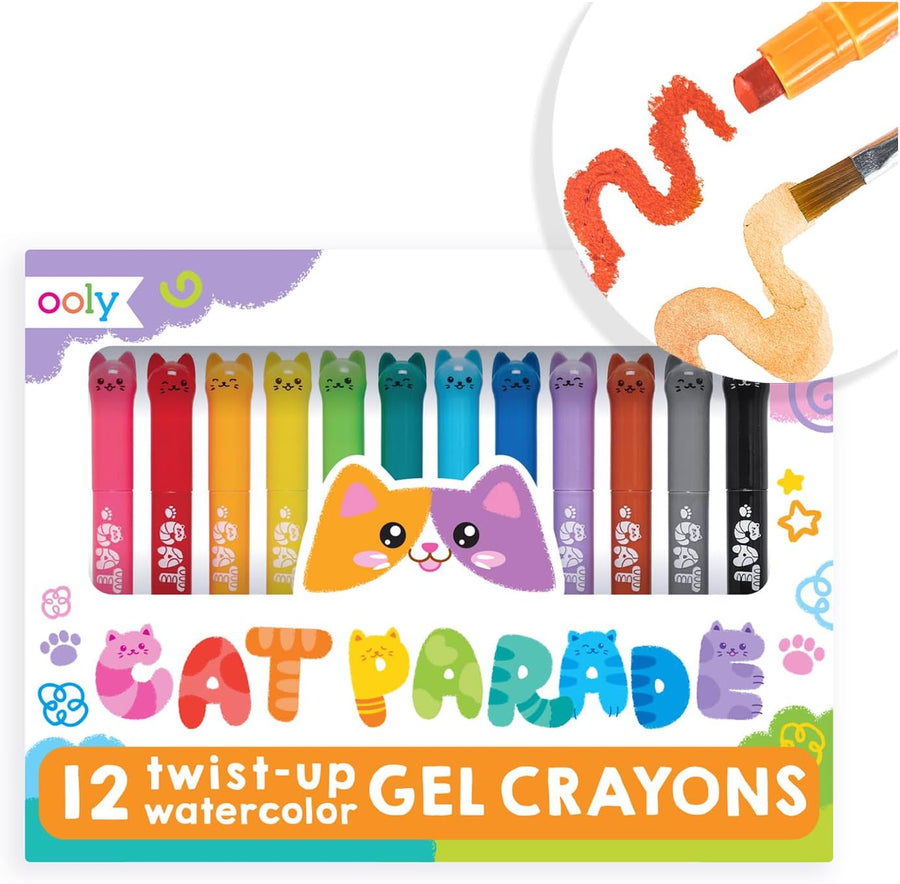 Cat Parade Gel Crayons