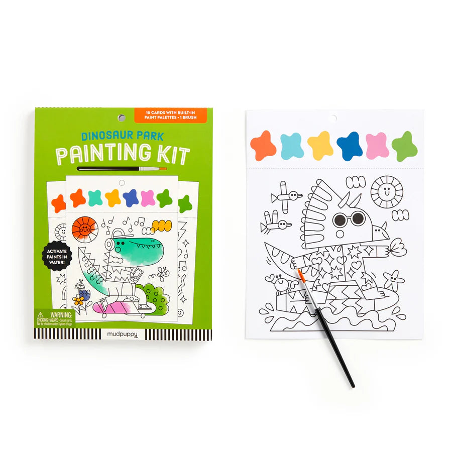 Dinosaur Park Painting Kit