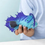 Glow in the dark squishy toy - angler fish