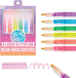 Oh My Glitter! Neon Highlighters
