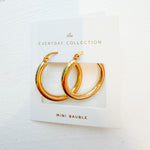 Itty bitty gold hoop Earrings