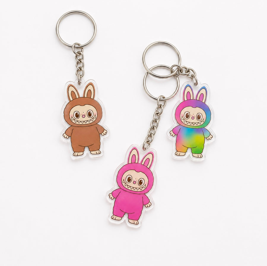 Weird Little Monster Acrylic Keychain