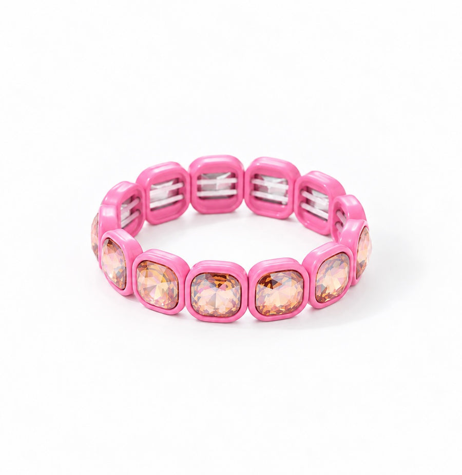Gem Enamel Bracelet, Claudia