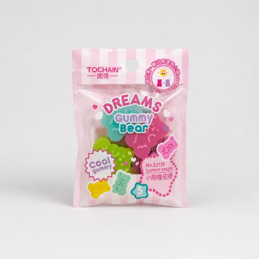 Gummy Bear Eraser Pack