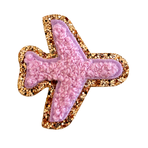 Airplane Patch, Purple