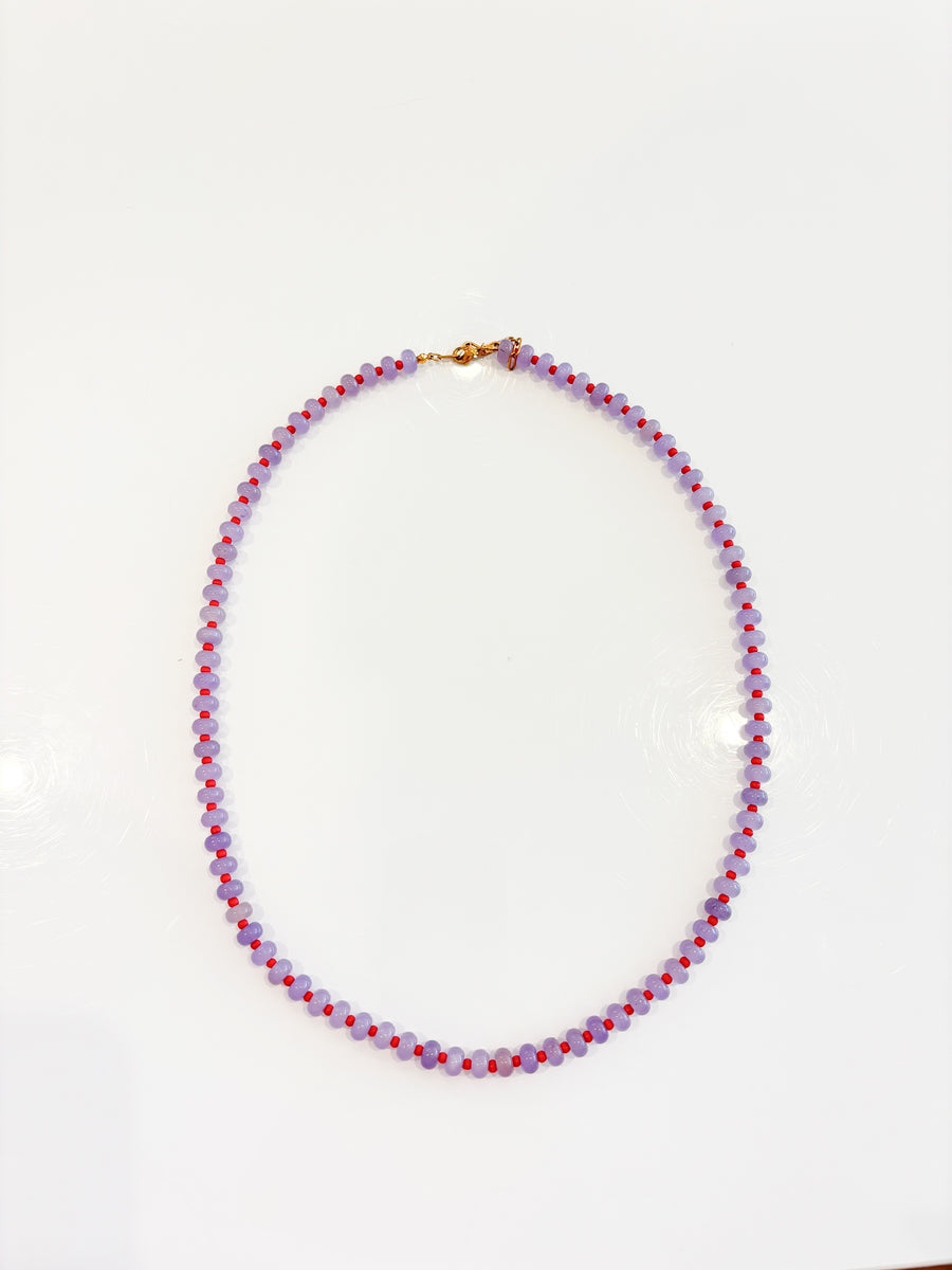 Electric Lemonade, Bead Necklace
