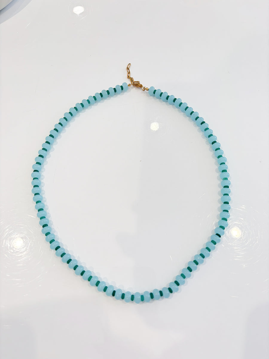 Electric Lemonade, Bead Necklace