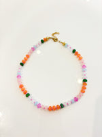 Electric Lemonade, Bead Necklace