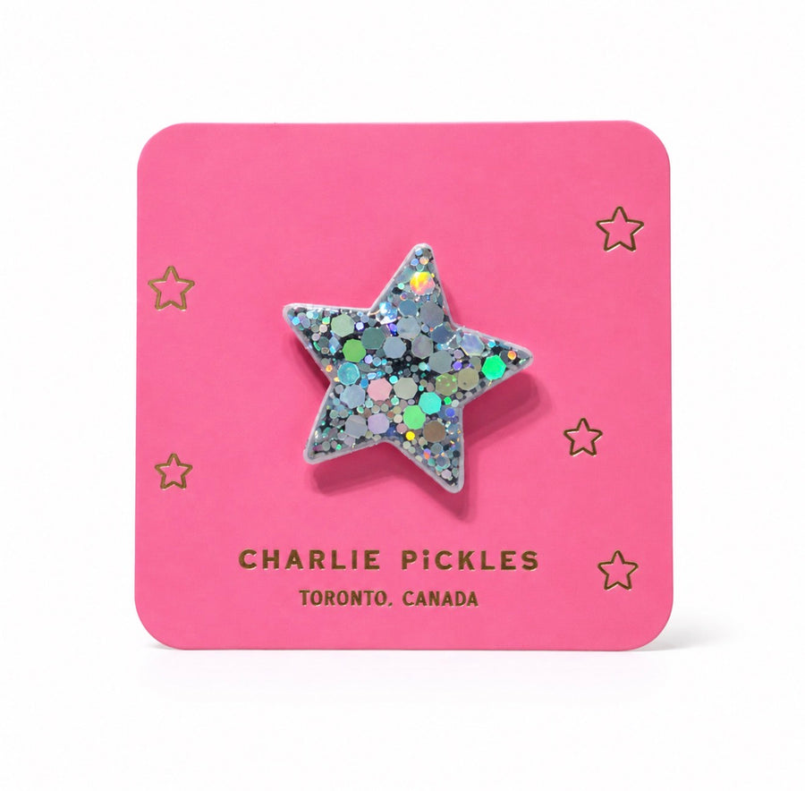 Glitter Star Pin