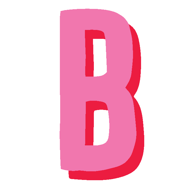 monogram-letter-B-pink-large
