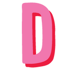 monogram-letter-D-pink-large