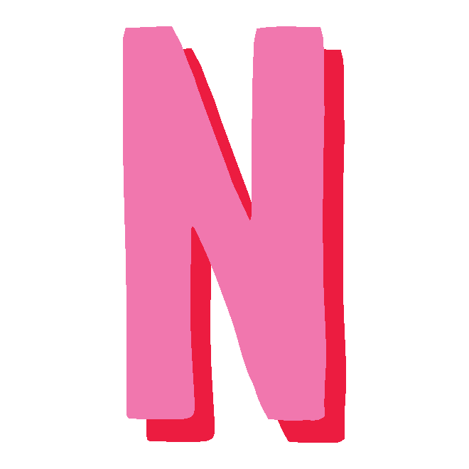monogram-letter-N-pink-large