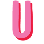 monogram-letter-U-pink-large