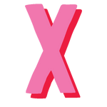 monogram-letter-X-pink-large