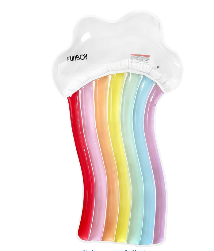 Rainbow Pool Float