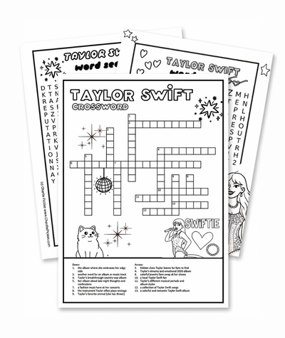 Swiftie Activity Bundle