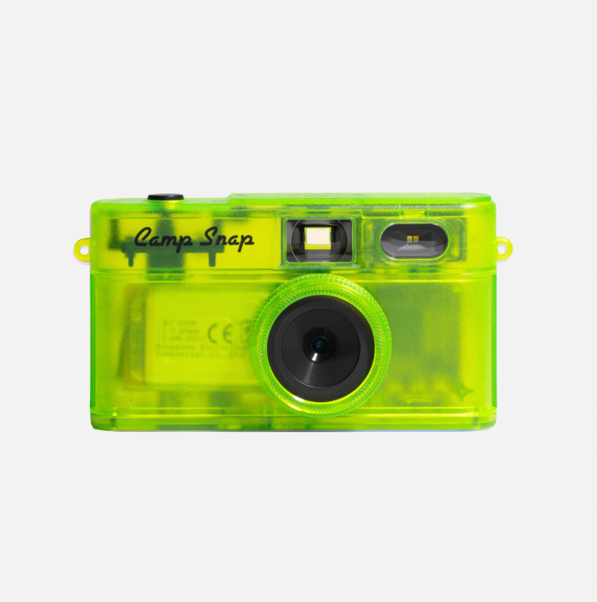 Camp Snap, Jelly Green Camera