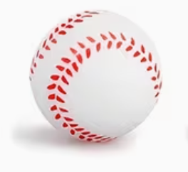 Itty Bitty Baseball Squeeze Toy (1.5