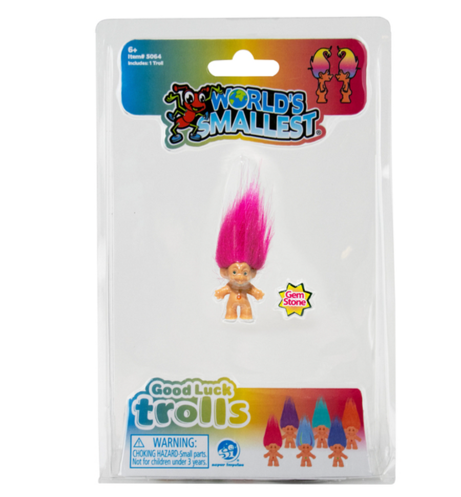 World's Smallest Good Luck Trolls