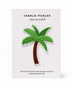 Palm Tree, Iron on Patch