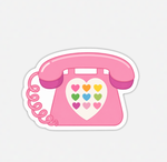 Vinyl Sticker, Retro Bubblegum