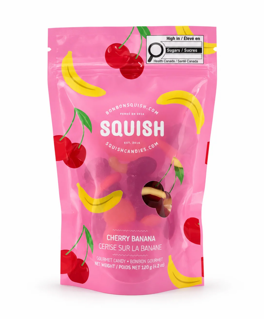 Squish Candy, Cherry Banana