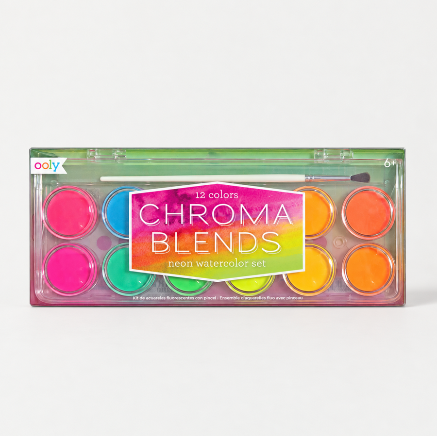 Chroma Blends: Neon Watercolor Set (13 PC Set)