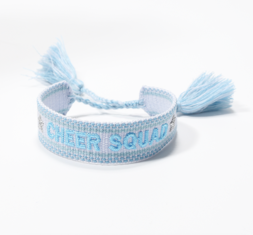 Cheer Squad | Embroidered Bracelet