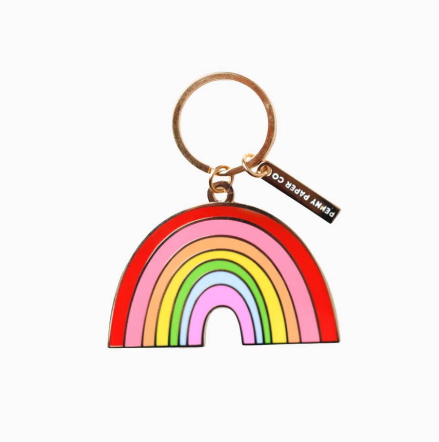 Rainbow, Enamel Bag Charm