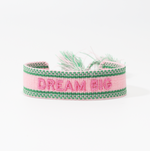 Dream Big  | Embroidered Bracelet