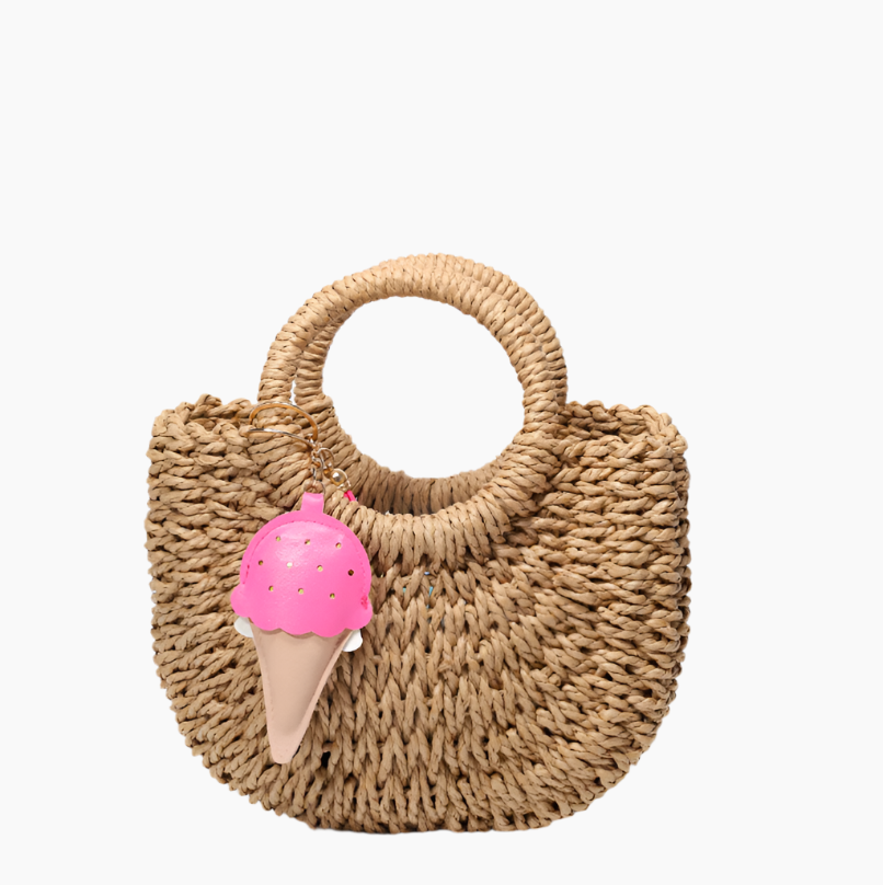 Ice Cream Keychain / Bag Charm