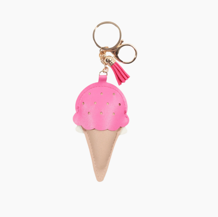 Ice Cream Keychain / Bag Charm