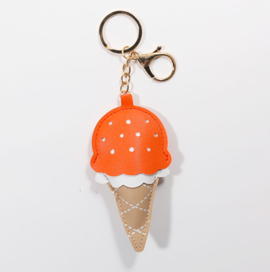 Ice Cream Keychain / Bag Charm