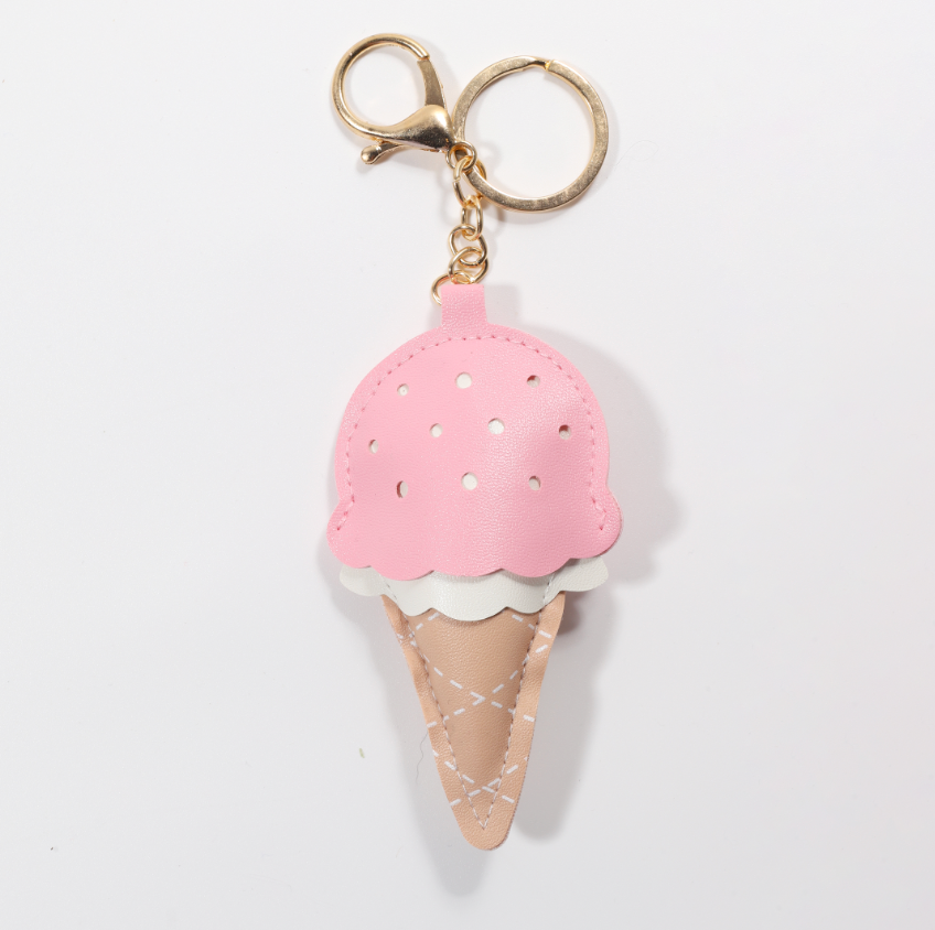 Ice Cream Keychain / Bag Charm