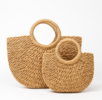 Resort Collection- handmade straw carryall - Large