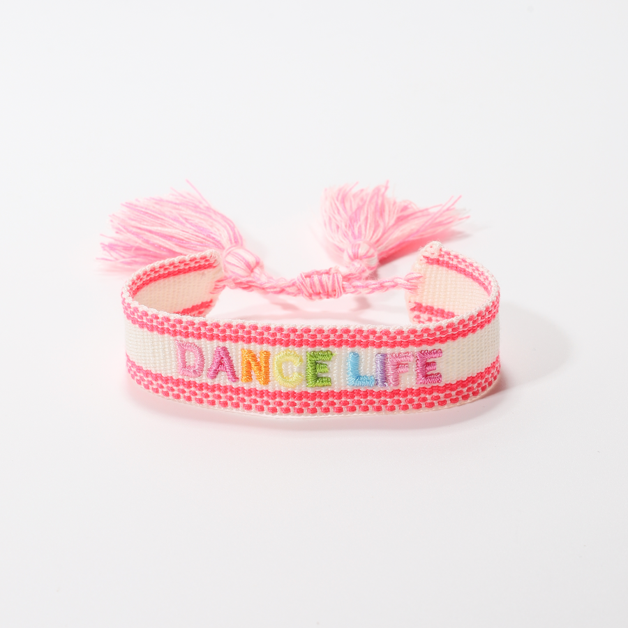 Dance Life | Embroidered Bracelet