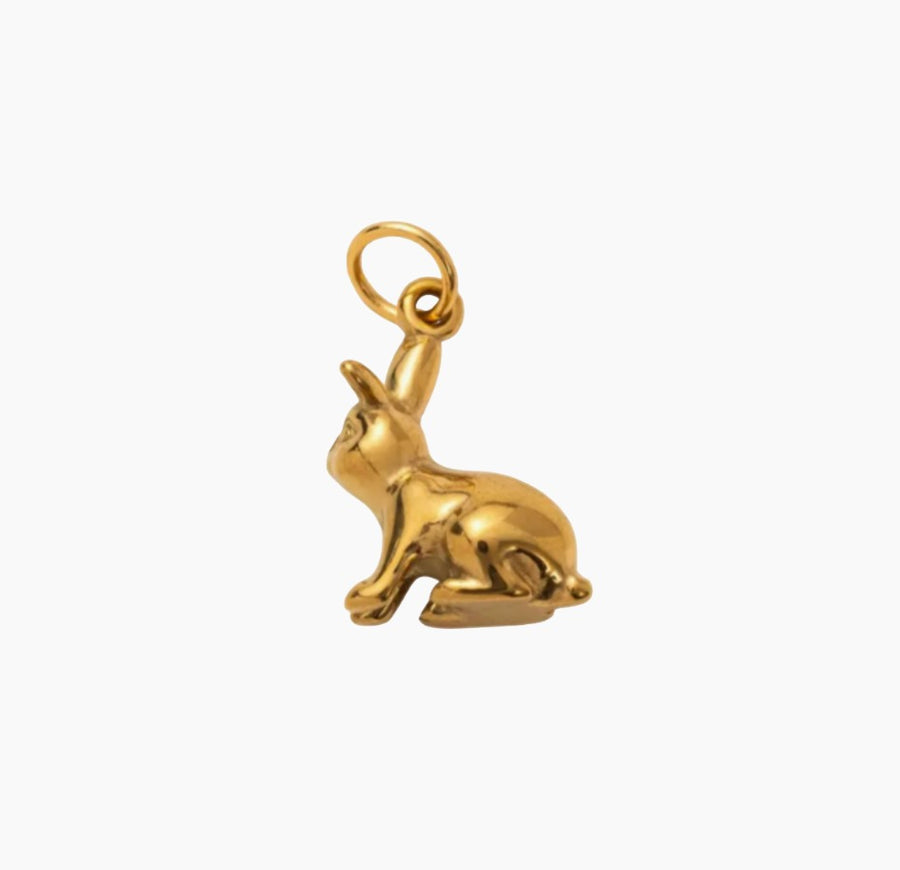 Charm | Rabbit 18k gold plated