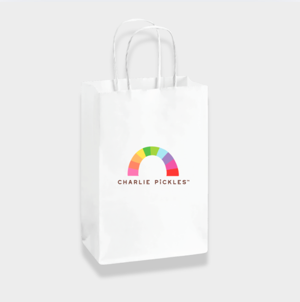 White Paper Gift Bag
