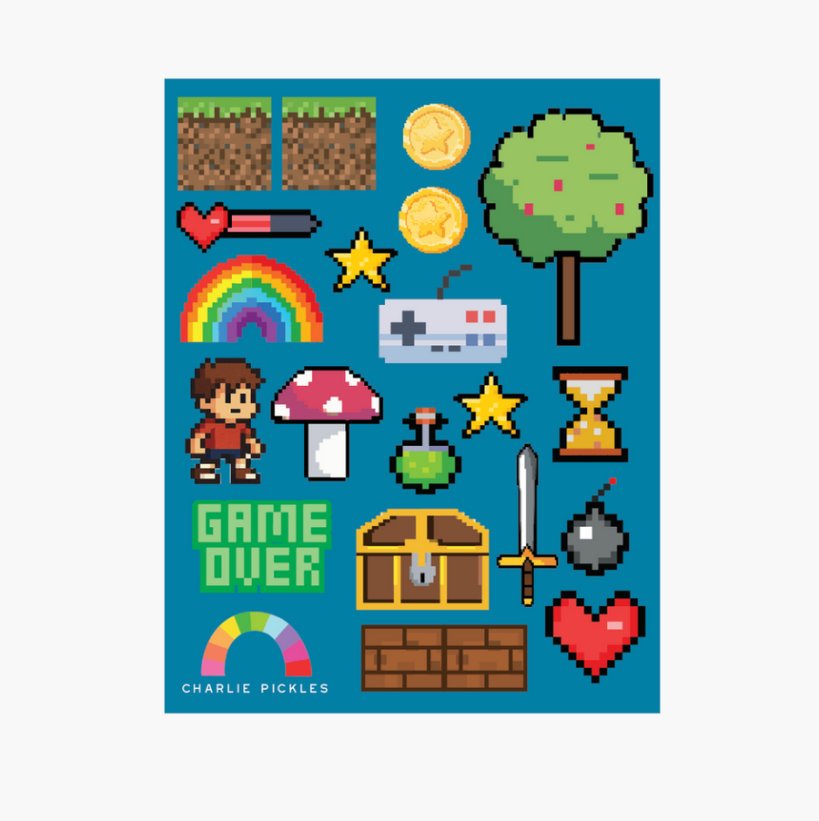 Gamer | Vinyl Sticker Sheet