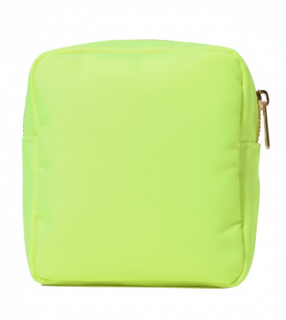Mini Nylon Pouch | Neon Yellow