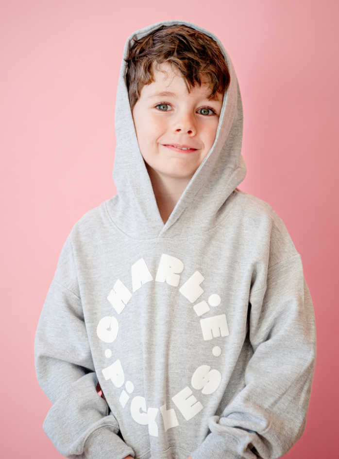 Youth Hoodie, Grey